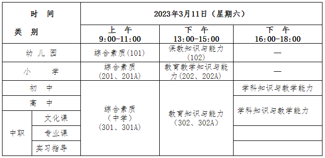 江西教師資格證考試報(bào)名時(shí)間